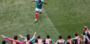 Gol histórico de Julián Quiñones entra al Top 3 más rápidos de México en Mundiales