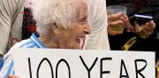 Granny Smith: la fan de 100 años de Messi que enamoró al Mundial 2026