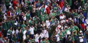 Grito homofóbico en México vs Chequia; aparece en el minuto 9 del partido