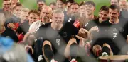Haaland lidera épico festejo vikingo en Times Square durante el Mundial 2026