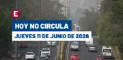 Hoy No Circula 11 junio 2026: autos con placas 1 y 2 no circulan en CDMX y Edomex