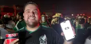 Javier gastó 14,500 pesos en un boleto y cumplió el sueño de ver a México en dieciseisavos