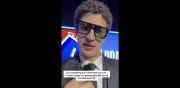 Karim López porta traje con motivos mexicanos en el Draft de la NBA