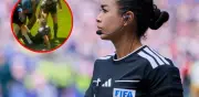 Katia Itzel rescata a Zwayer con jugo de pepinillo en el Mundial 2026