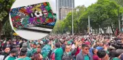 Largas filas en Campo Marte para tarjeta MI conmemorativa del Mundial 2026