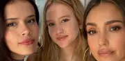 Las hijas de Jessica Alba que robaron miradas en el Mundial 2026