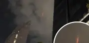 Misteriosa luz roja en Reforma: el fenómeno que sorprendió a la CDMX antes del Mundial