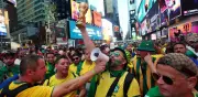 Nueva York se viste de amarillo con la afición brasileña previo al debut mundialista