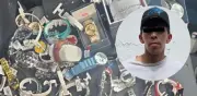 Recuperan 26 relojes tras asalto a tienda en Coyoacán; hay tres detenidos