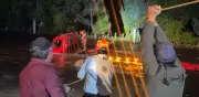Rescatan a cuatro personas arrastradas por río en Chihuahua