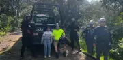 Rescatan a padre e hija perdidos en la Sierra de Guadalupe en Coacalco