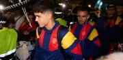 Selección española elogia a Puebla tras su llegada para amistoso mundialista