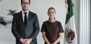 Sheinbaum se reúne con vicepresidente de España en sede alterna