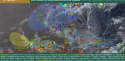 SMN prevé lluvias muy fuertes en sur y calor hasta 45°C en norte