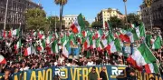 Ultraderechistas marchan en Roma exigiendo deportaciones masivas de migrantes