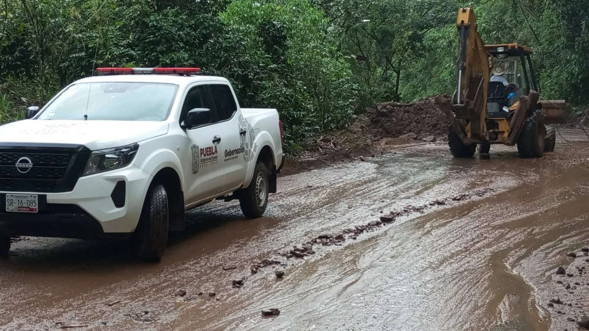 Lluvias en Puebla: 38 municipios afectados, 5 muertos y 11 desaparecidos