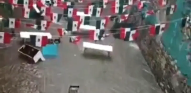 Apagones y lluvia interrumpen celebraciones del Mundial en México