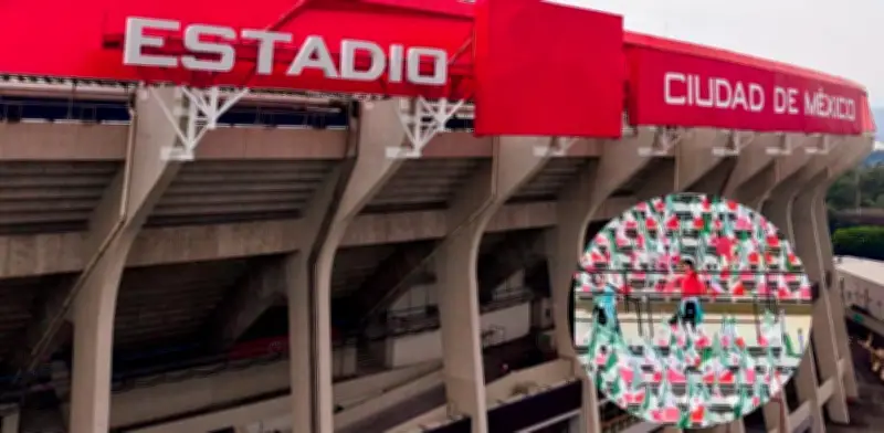 Así lucirá el Estadio CDMX en el México vs Inglaterra de Octavos