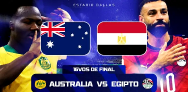 Australia vs Egipto EN VIVO: 16avos de final del Mundial 2026