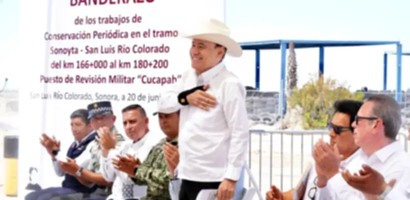 Avanza rehabilitación de carreteras en Sonora con seis obras concluidas