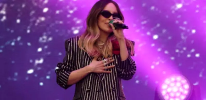 Belinda responde con humor a memes tras confundir frase viral del Mundial