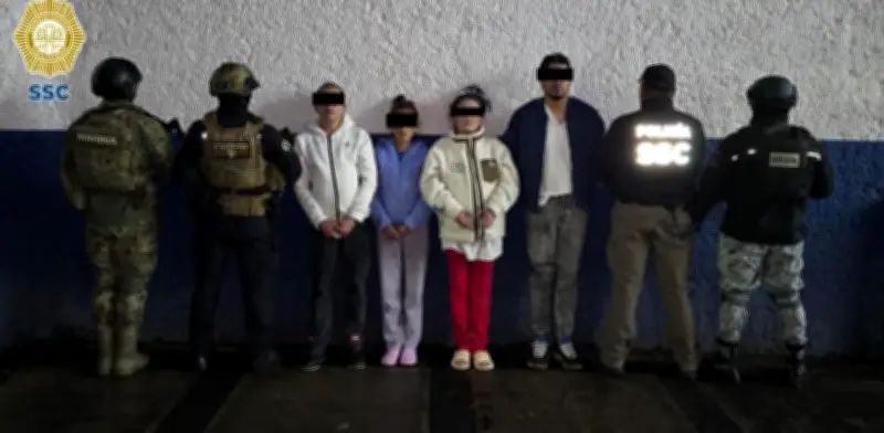 Caen cuatro de La Unión Tepito en cateos en Cuauhtémoc; dos son mujeres