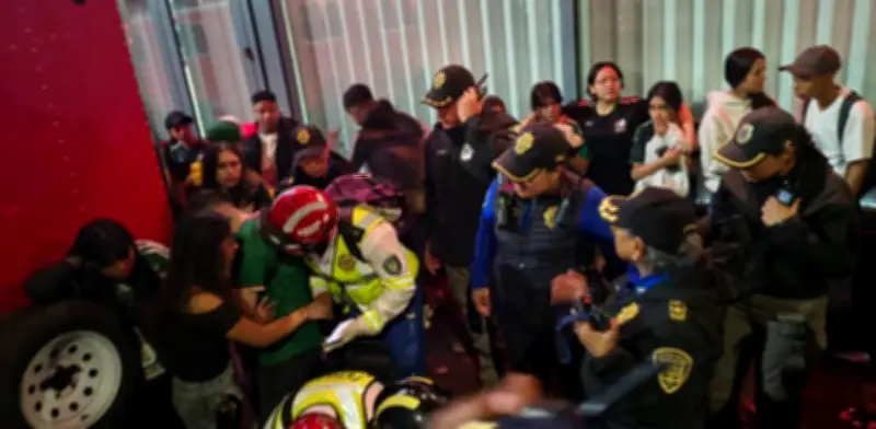 Confirman 2 muertos por aplastamiento en CDMX tras triunfo de México
