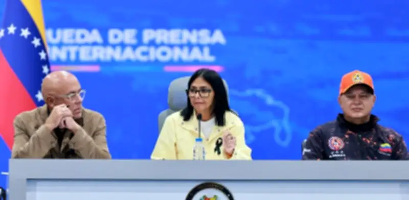 Delcy Rodríguez descarta estallido social tras terremotos en Venezuela