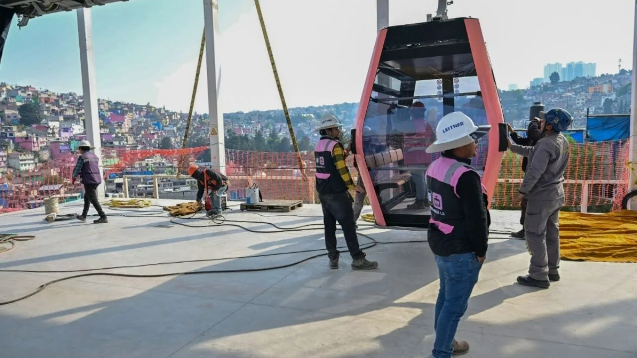 Edomex instala 278 cabinas inteligentes en Mexicable Línea III