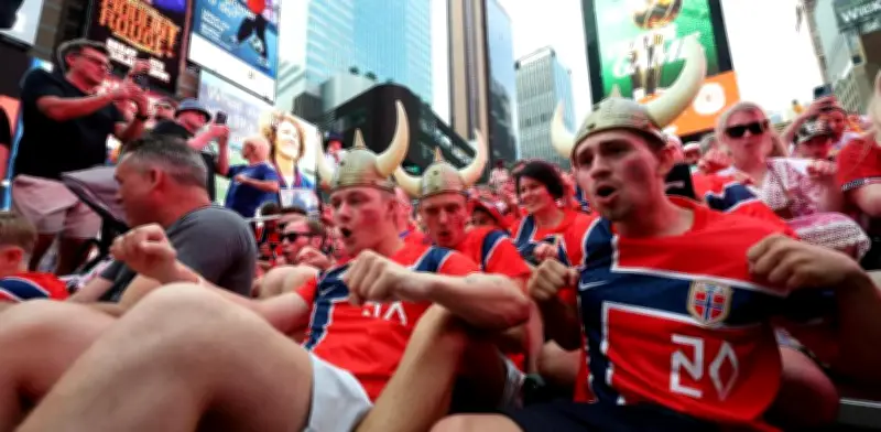 Ejército de Noruega se une al fenómeno viral del viking row en el Mundial 2026