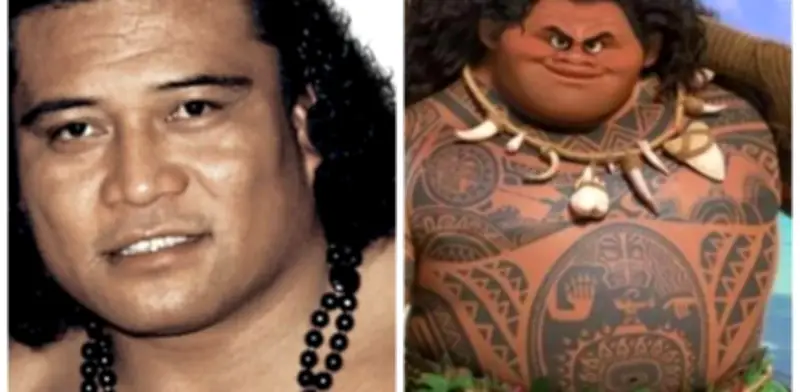 El abuelo de Dwayne Johnson inspiró a Maui en Moana