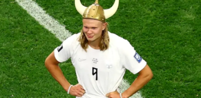 Erling Haaland se burla del festejo vikingo de la Selección Mexicana en el Mundial 2026