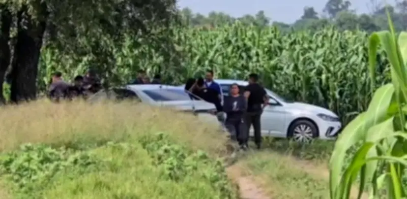 Hallan cuerpo calcinado en milpa de Tlaxcala; inician investigación