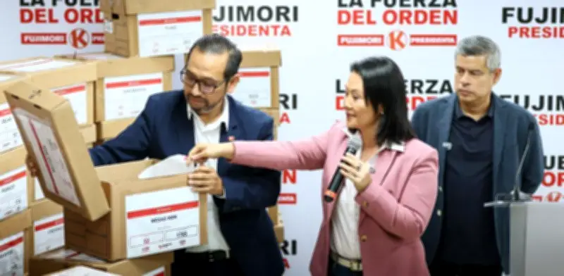 Keiko Fujimori promete reconciliación y unidad tras ganar presidencia de Perú