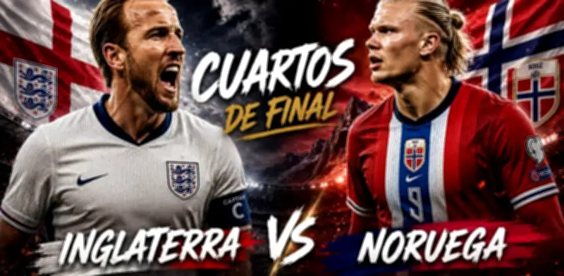 Oficial: Inglaterra vs Noruega en Cuartos de Final del Mundial 2026