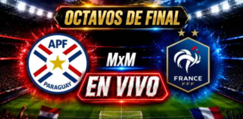 Paraguay vs Francia EN VIVO: Octavos de Final del Mundial 2026
