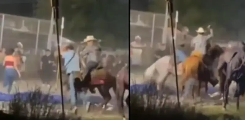 Pelea a machetazos en Ahome: jinetes se enfrentan sin detenidos