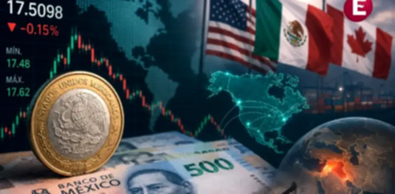 Peso inicia julio con ligera caída; dólar cotiza en 17.51 pesos