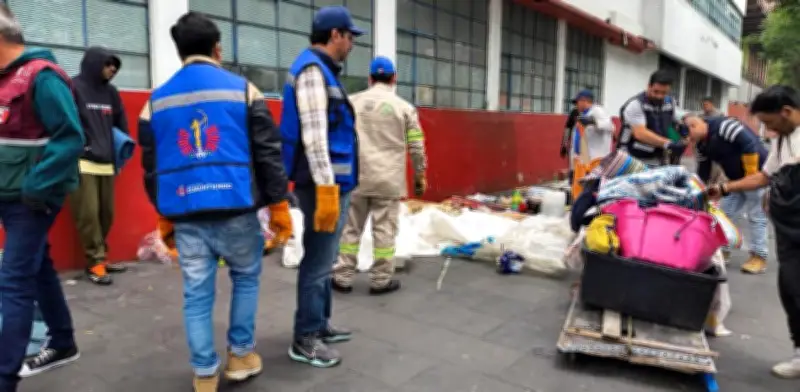 Recuperan espacios públicos en colonia Guerrero; retiran 52 toneladas de residuos