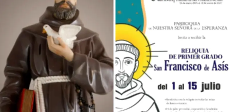 Reliquias de San Francisco de Asís en CDMX: fechas, horarios y cómo pedir un milagro