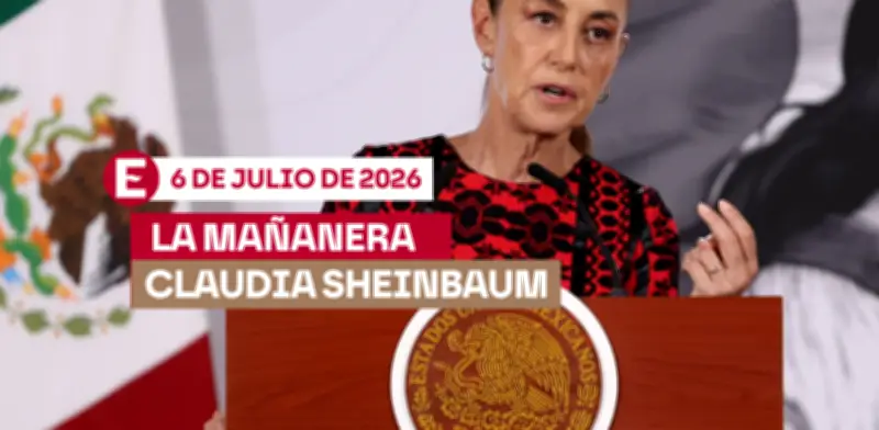 Resumen de la Mañanera de Sheinbaum hoy 6 de julio de 2026
