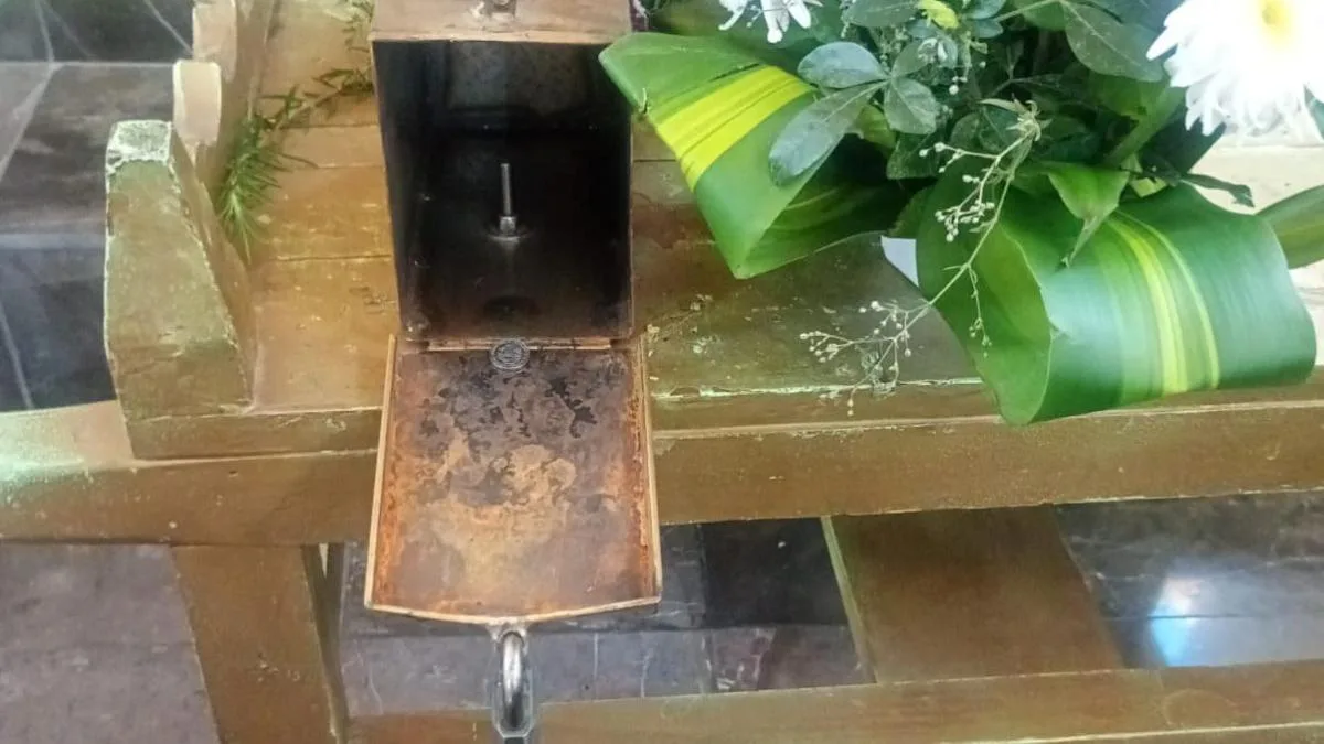 Roban iglesia en Tlaxcala antes de Semana Santa; se llevan limosnas y equipo de sonido