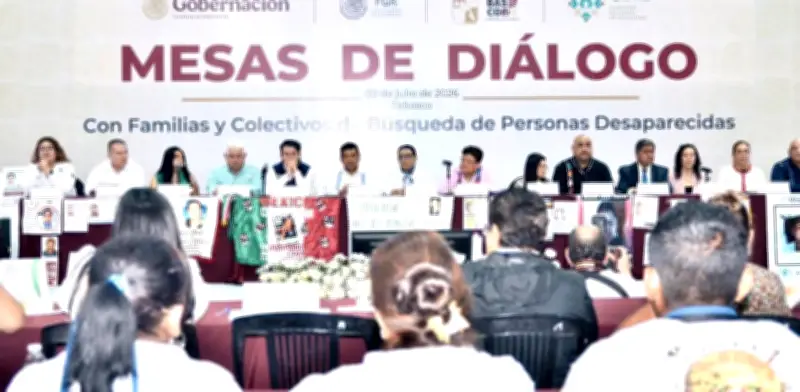 Segob encabeza mesa regional con 56 colectivos de búsqueda en Tabasco