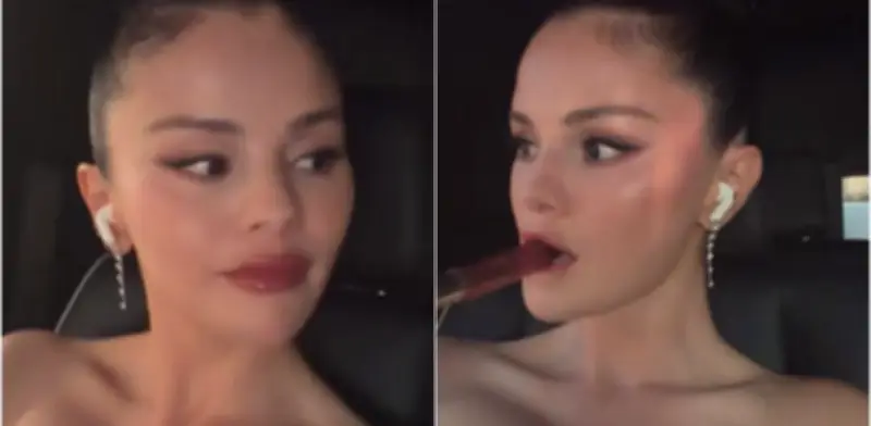 Selena Gómez deslumbra con aretes de 29 mil dólares en cena de ensayo de boda de Taylor Swift