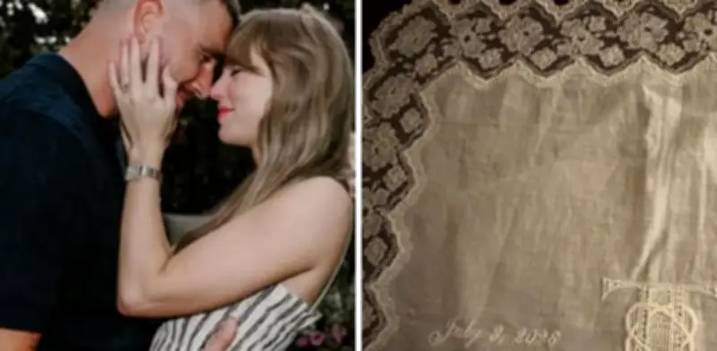 Taylor Swift incluye mensaje secreto de 'Blank Space' en servilletas de su boda