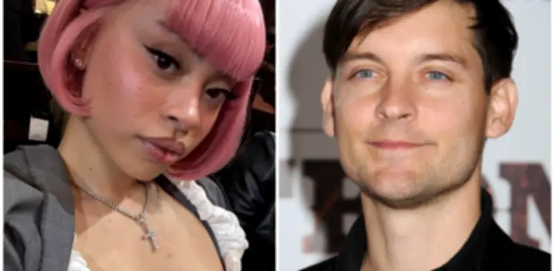 Tobey Maguire e Ice Spice: rumores de romance tras fiesta de Michael Rubin