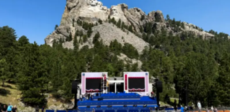 Trump inicia celebraciones del 250 aniversario de la Independencia de EU en Monte Rushmore