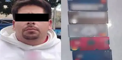Detienen a hombre por intentar vaciar cajeros con tarjetas robadas en CDMX