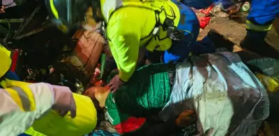 Hospitalizan a 2 personas por aplastamiento tras triunfo de México en Mundial