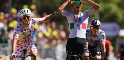Isaac del Toro gana etapa 2 del Tour de Francia 2026 y es top 5 en la general